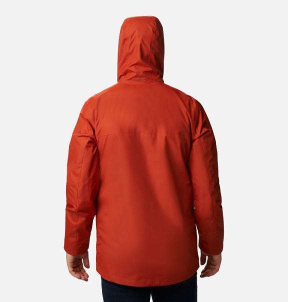 Columbia Trail Softshell Jacket Red For Men's NZ79630 New Zealand